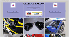 Desktop Screenshot of crashbobbins.com